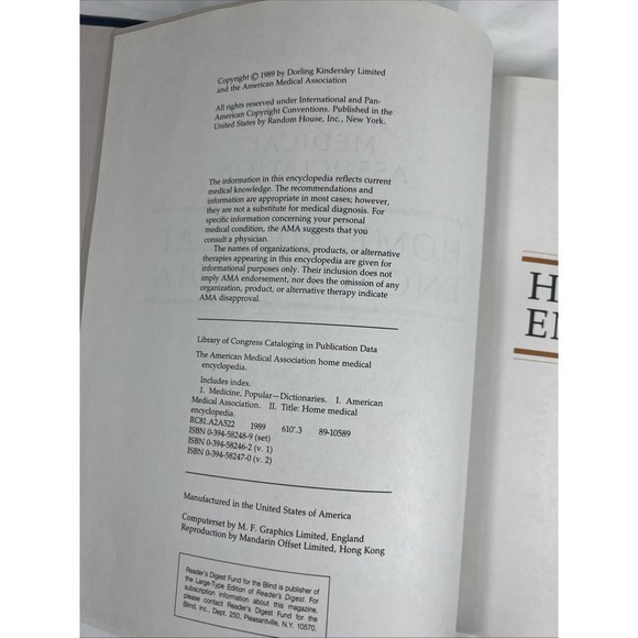 The American Medical Association Home Medical Encyclopedia by Charles B. Clayman - Picture 9 of 10